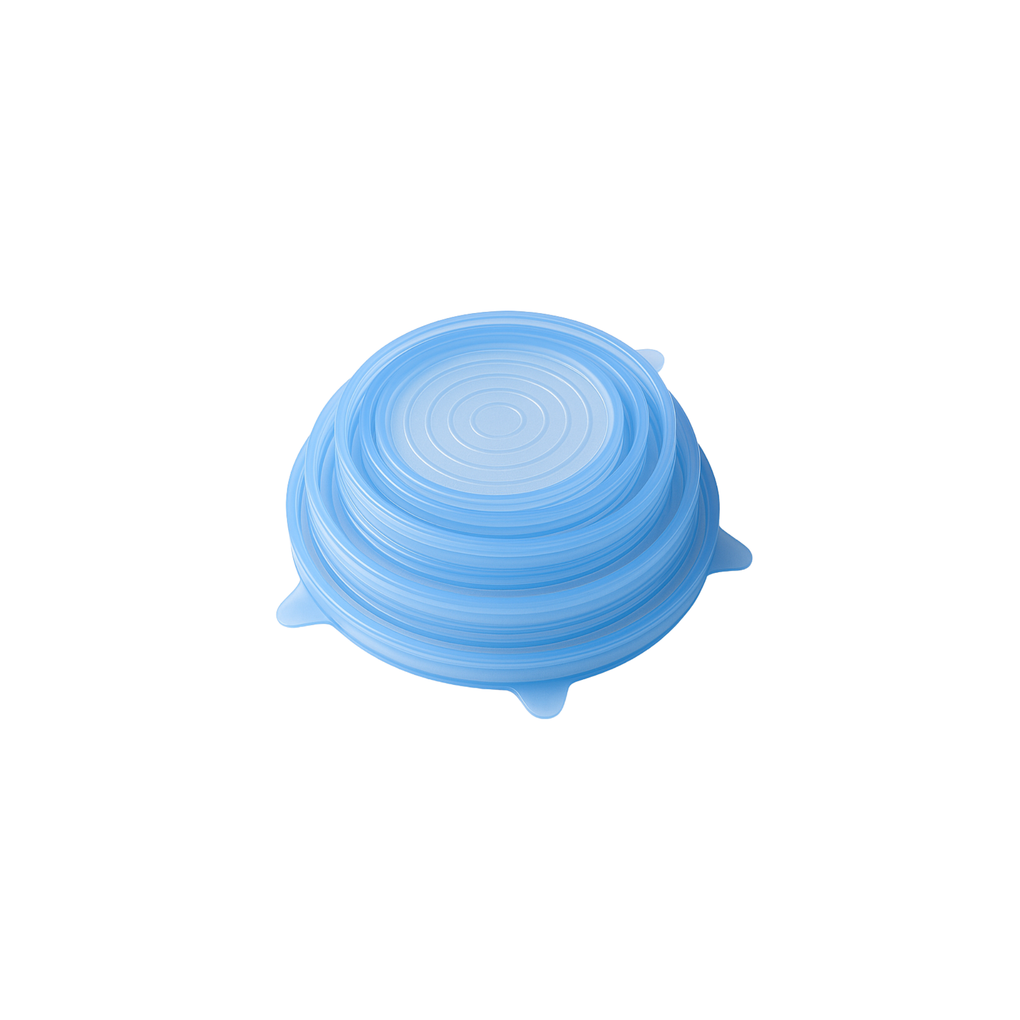 Reusable Silicone Stretch Lids - 6 Piece Set | Eco-Friendly Food Storage